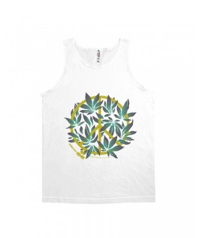 Woodstock Unisex Tank Top | Peace Plant Shirt $11.73 Shirts