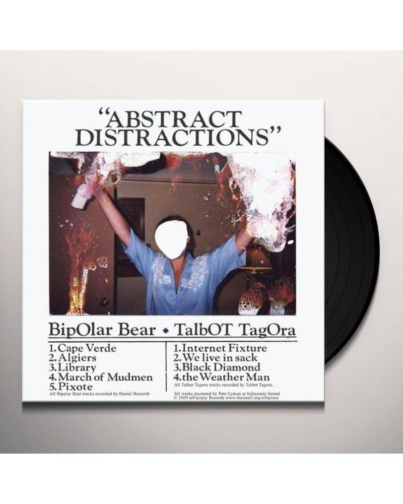 Bipolar Bear & Talbot Tagora Abstract Distractions Vinyl Record $6.75 Vinyl