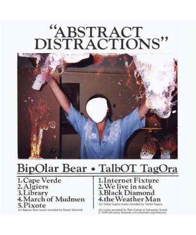 Bipolar Bear & Talbot Tagora Abstract Distractions Vinyl Record $6.75 Vinyl