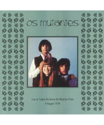 Os Mutantes LIVE AT TEATRO ARENA RIBEIRAO PRETO 8 AUGUST 1978 Vinyl Record $9.50 Vinyl