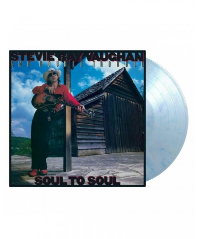 Stevie Ray Vaughan Soul To Soul (Limited/180g/Blue Marble Colored) Vinyl Record $16.80 Vinyl