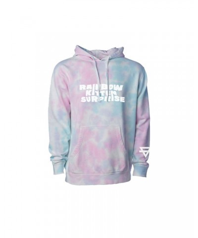 Rainbow Kitten Surprise Tie Dye Cotton Candy Logo Hoodie $21.00 Sweatshirts