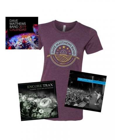 Dave Matthews Band Live Trax Vol. 46 + Women's Tee + Calendar $14.85 Shirts