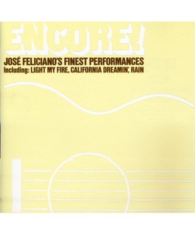 José Feliciano ENCORE JOSE FELICIANO CD $4.53 CD