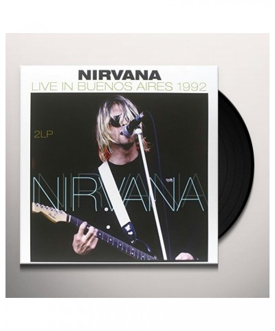 Nirvana LIVE IN BUENOS AIRES 1992 Vinyl Record - 180 Gram Pressing $19.09 Vinyl