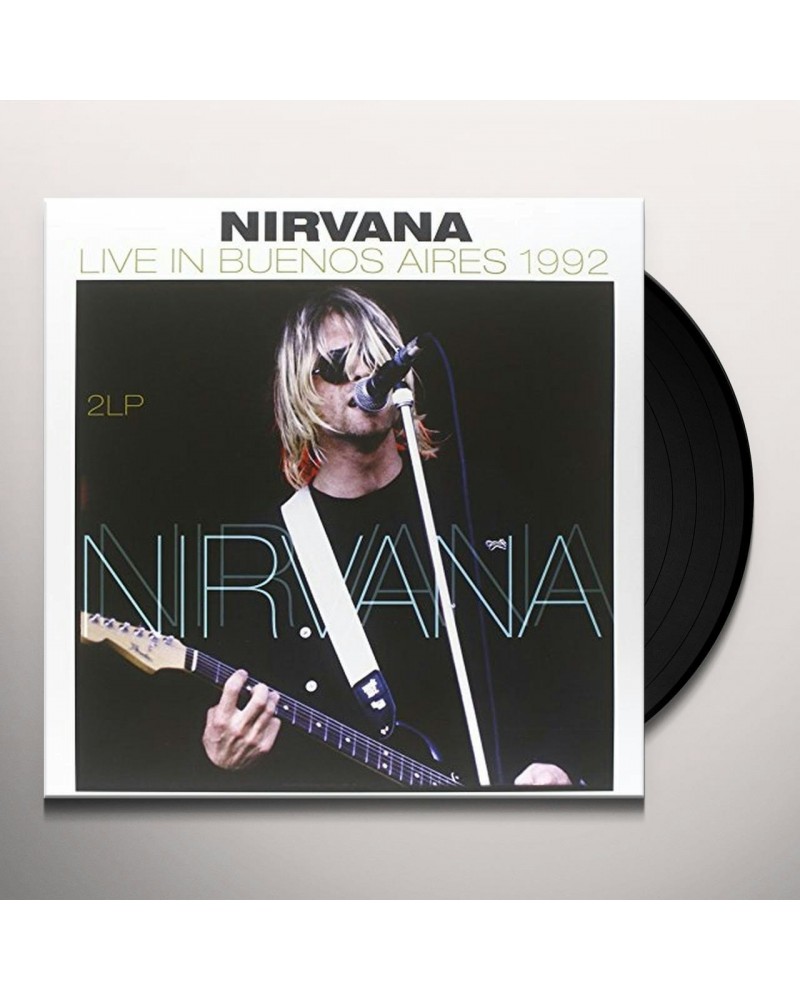 Nirvana LIVE IN BUENOS AIRES 1992 Vinyl Record - 180 Gram Pressing $19.09 Vinyl