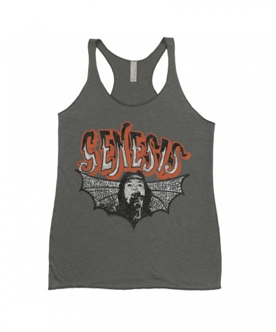 Genesis Ladies' Tank Top | Logo With Wings Image Distressed Shirt $12.74 Shirts