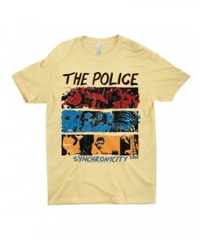 The Police T-Shirt | 1983 Synchronicity Tour Distressed Shirt $12.48 Shirts