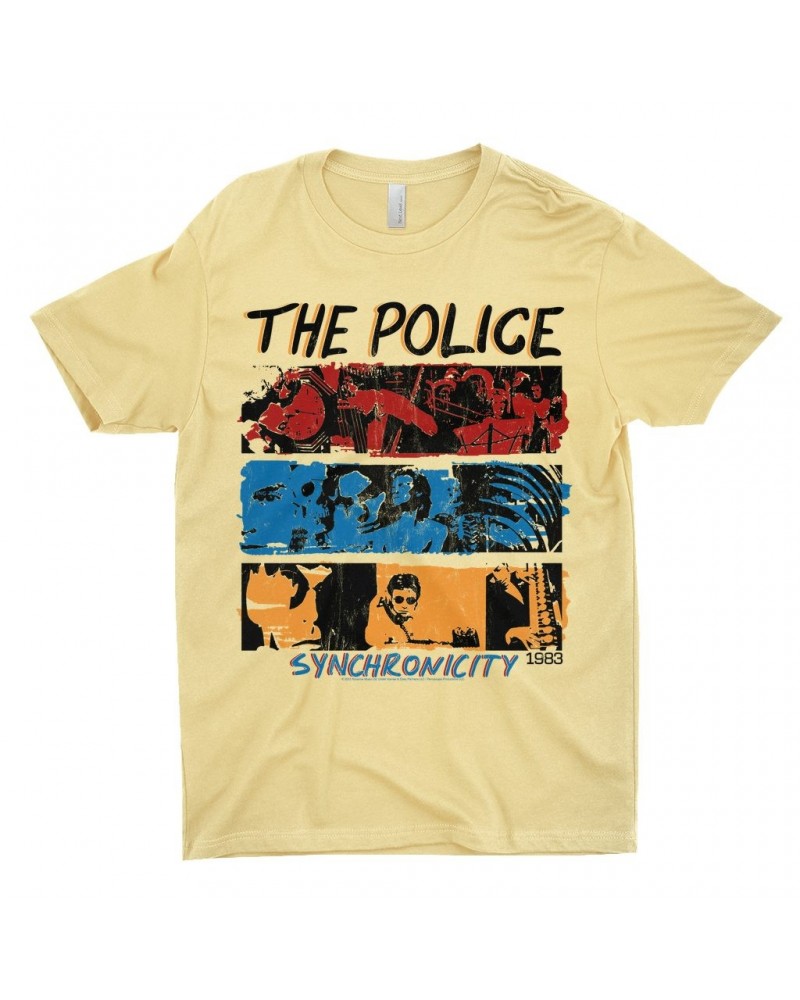 The Police T-Shirt | 1983 Synchronicity Tour Distressed Shirt $12.48 Shirts