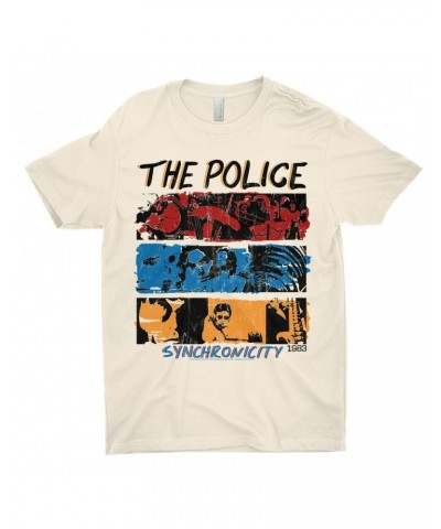 The Police T-Shirt | 1983 Synchronicity Tour Distressed Shirt $12.48 Shirts