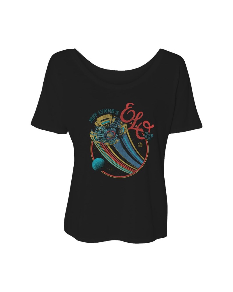 ELO (Electric Light Orchestra) 50th Anniversary Womens Tee $11.08 Shirts