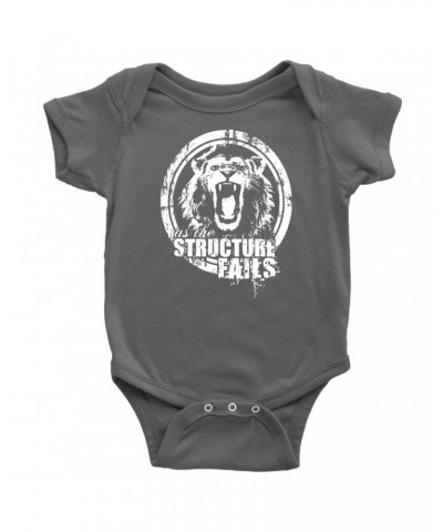 As The Structure Fails Baby Bodysuit Lion $9.75 Kids