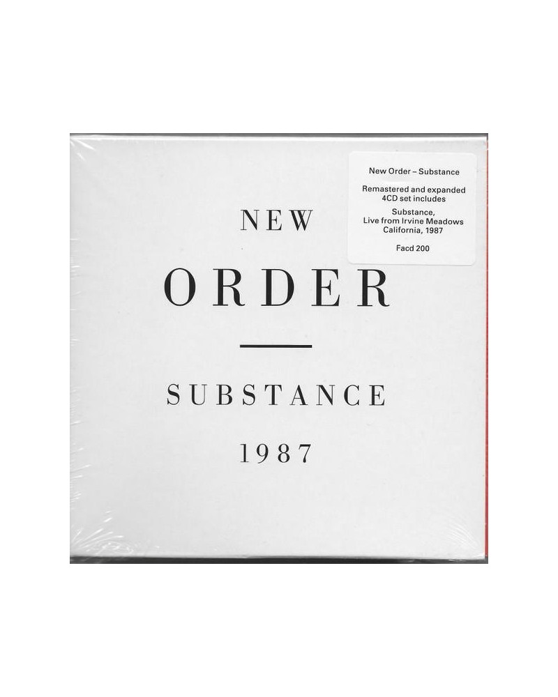 New Order SUBSTANCE (2023 EXPANDED REISSUE) (4CD) CD $25.07 CD