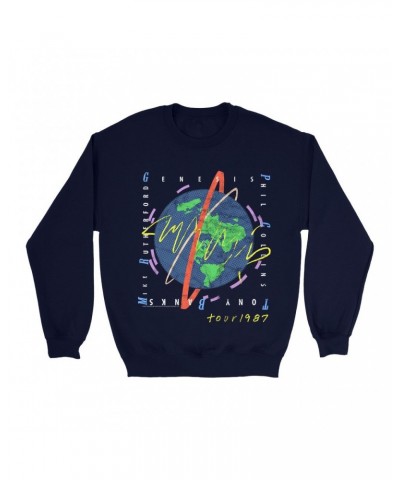 Genesis Sweatshirt | World Tour 1987 Sweatshirt $15.38 Sweatshirts