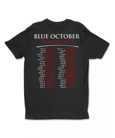 Blue October Summer 2022 Tour Tee $11.10 Shirts