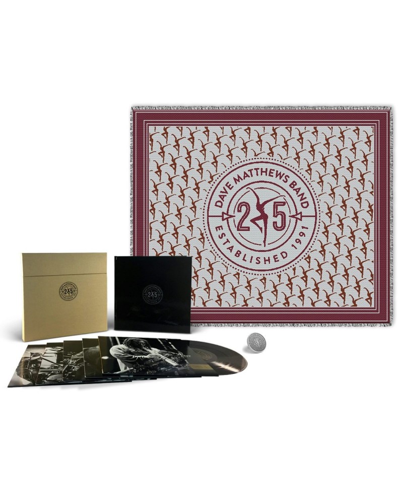 Dave Matthews Band Live 25 + Pin + Blanket Bundle $115.00 Accessories