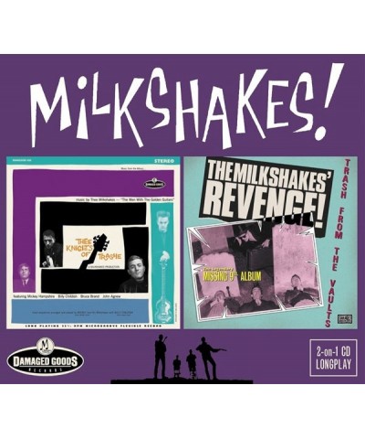 Milkshakes THEE KNIGHTS OF TRASHE / MILKSHAKES REVENGE TRASH CD $7.74 CD