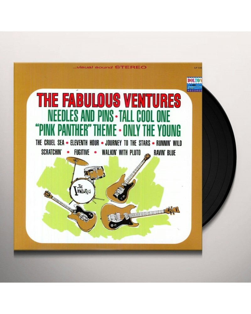 Ventures FABULOUS VENTURES Vinyl Record $8.56 Vinyl