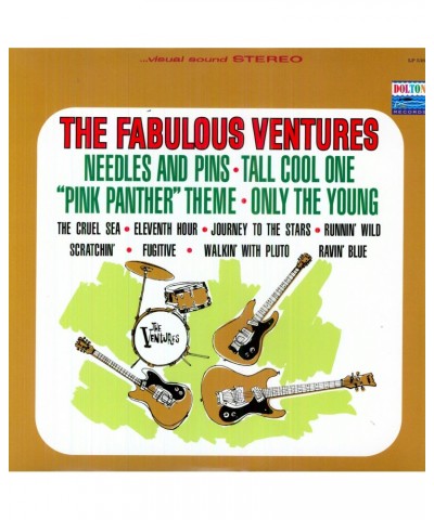 Ventures FABULOUS VENTURES Vinyl Record $8.56 Vinyl