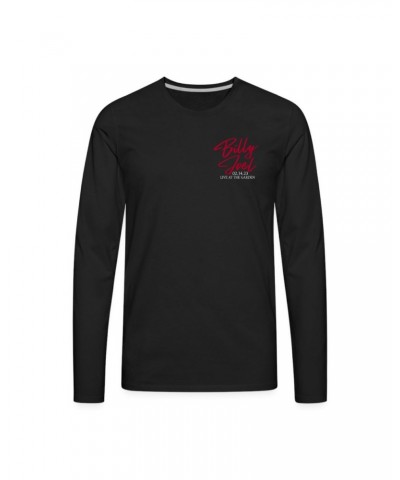 Billy Joel "2-14-23 MSG Set List" Black Long Sleeve Online Exclusive $18.00 Shirts