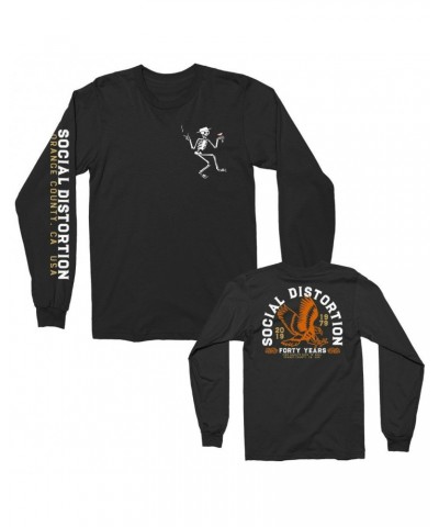 Social Distortion Eagle Long Sleeve (Black) $19.26 Shirts