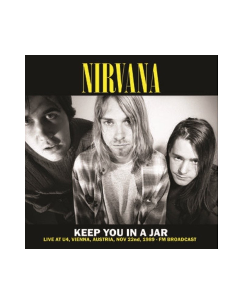 Nirvana Nirvana LP - Keep You In A Jar: Live At U4. Vienna. Austria. Nov 22Nd. 1989 - Fm Broadcast (Yellow Vinyl) $16.84 Vinyl