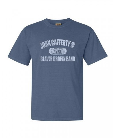 John Cafferty Distressed 1973 Logo Blue T-Shirt $11.50 Shirts