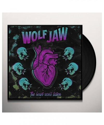 Wolf Jaw Heart won't listen Vinyl Record $9.55 Vinyl