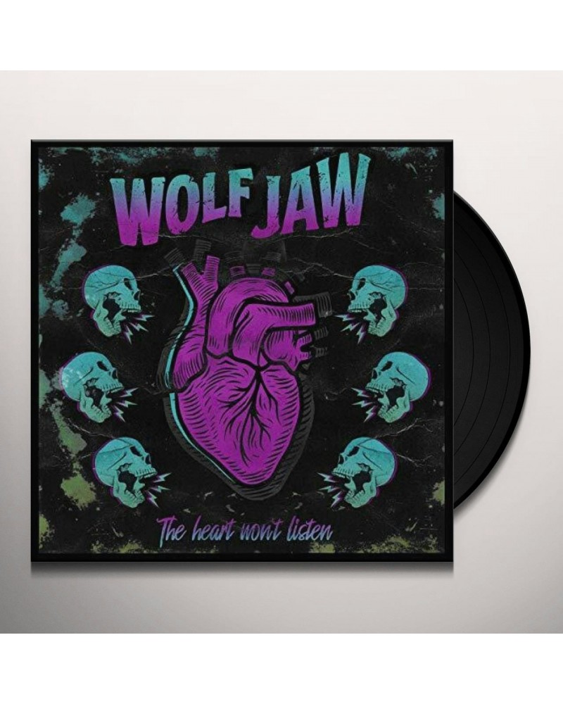 Wolf Jaw Heart won't listen Vinyl Record $9.55 Vinyl