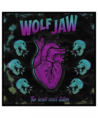 Wolf Jaw Heart won't listen Vinyl Record $9.55 Vinyl