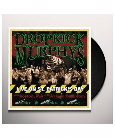 Dropkick Murphys Live On St. Patrick's Day From Boston Ma Vinyl Record $7.03 Vinyl