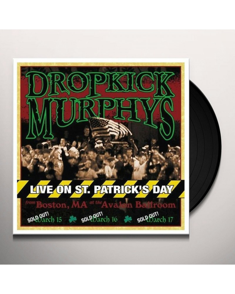 Dropkick Murphys Live On St. Patrick's Day From Boston Ma Vinyl Record $7.03 Vinyl