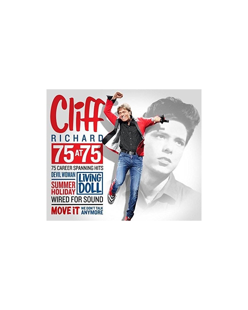 Cliff Richard 75 AT 75 CD $8.20 CD