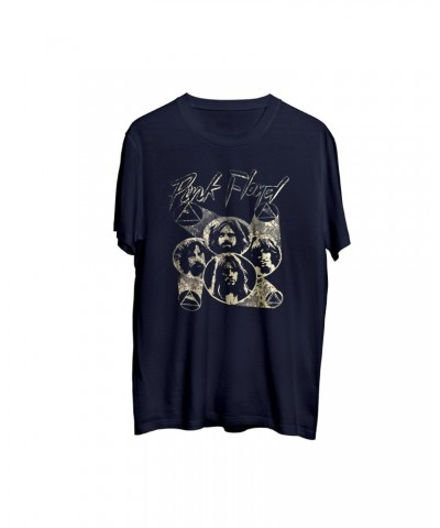 Pink Floyd Navy Ombre Element Concert Tour T-Shirt $1.90 Shirts