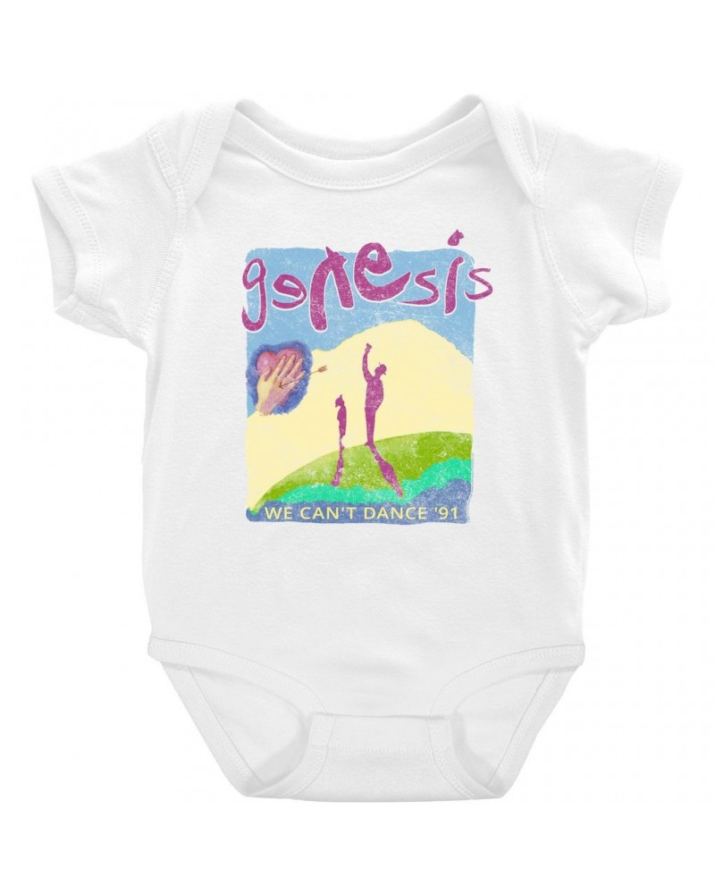 Genesis Baby Short Sleeve Bodysuit | 1991 We Can't Dance Concert Bodysuit $7.58 Kids