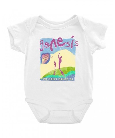 Genesis Baby Short Sleeve Bodysuit | 1991 We Can't Dance Concert Bodysuit $7.58 Kids