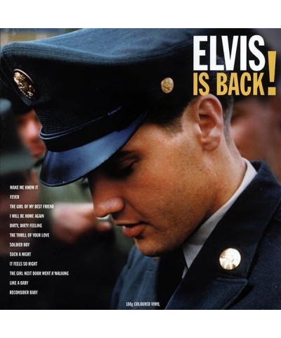 Elvis Presley LP - Elvis Is Back! (180g) (colored vinyl) $15.38 Vinyl