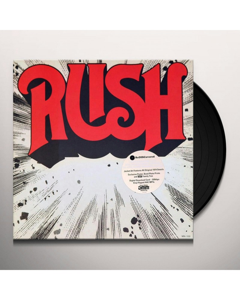 Rush (REDISCOVERED LP BOX) (200G) (INC DL CARD) Vinyl Record $20.00 Vinyl