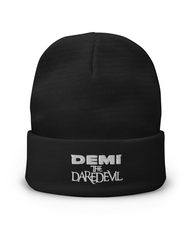 Demi the Daredevil Demi Logo Beanie $8.00 Hats