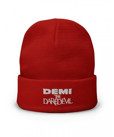 Demi the Daredevil Demi Logo Beanie $8.00 Hats