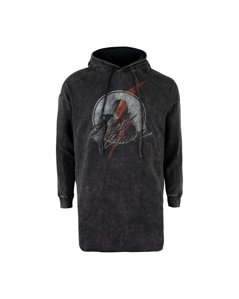 David Bowie Silhouette Graphic Hoodie Mini Dress $22.79 Sweatshirts