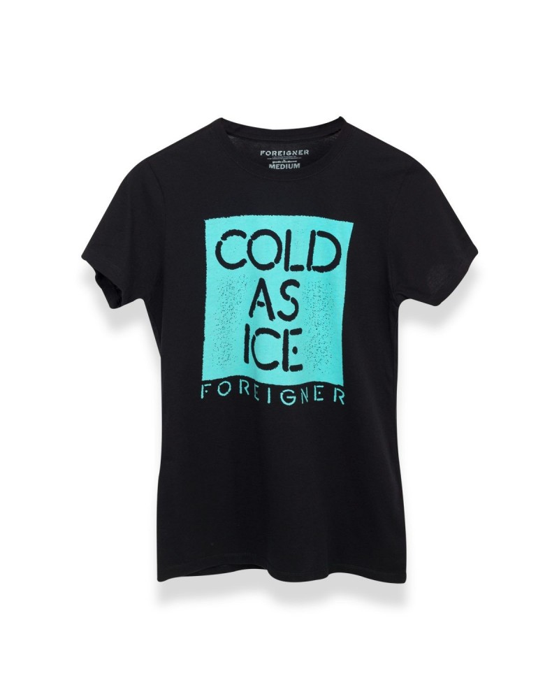 Foreigner Women's Cold As Aqua T-Shirt $4.92 Shirts