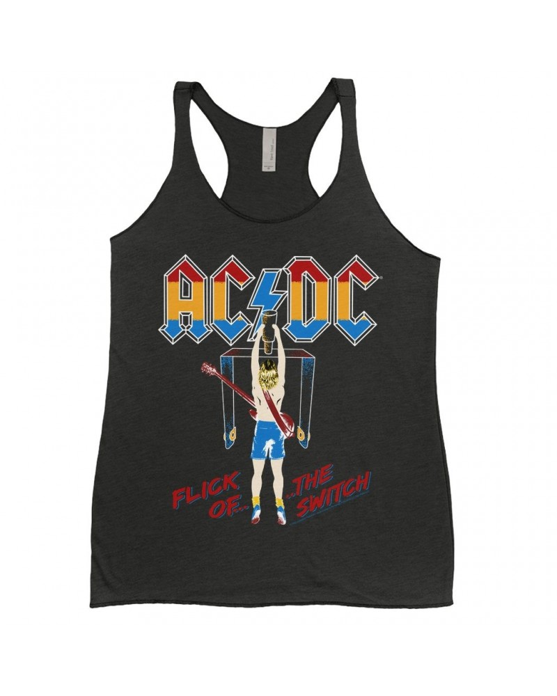 AC/DC Ladies' Tank Top | Colorful Flick Of The Switch Shirt $10.71 Shirts