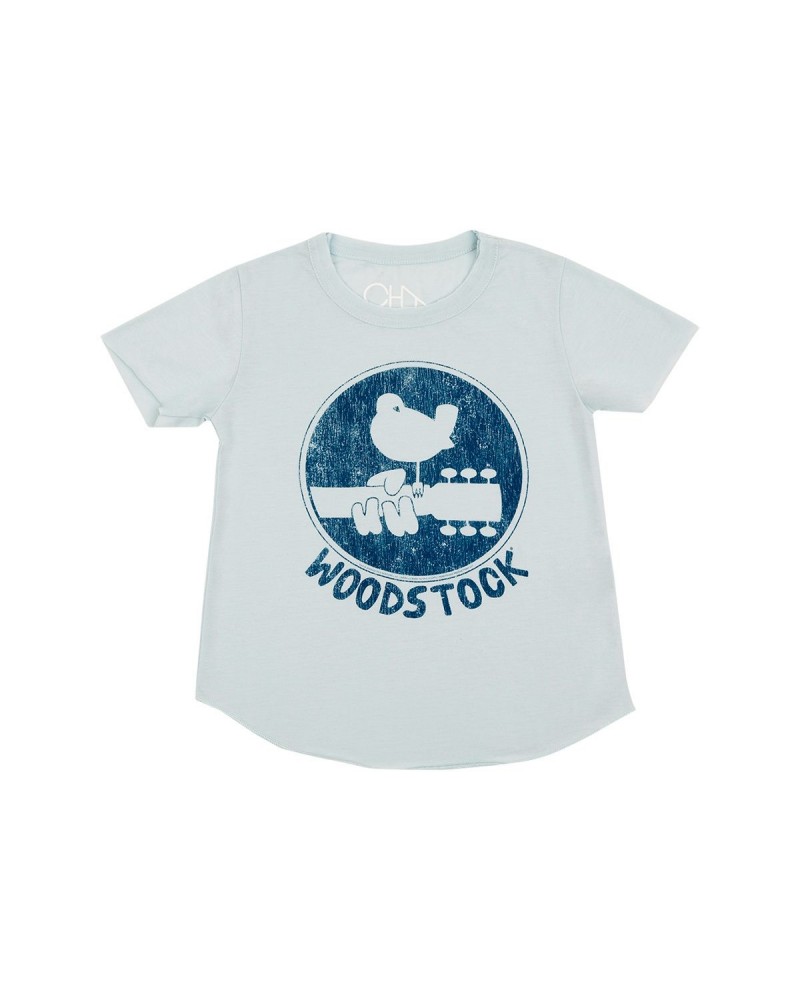 Woodstock Bird on Guitar Logo Youth T-shirt $1.60 Kids