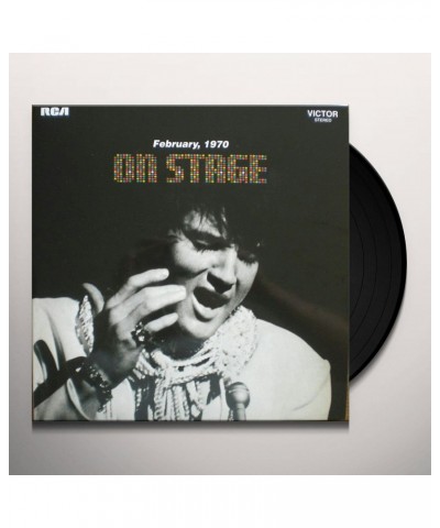 Elvis Presley ON STAGE Vinyl Record $12.00 Vinyl