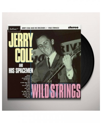 Jerry Cole and his Spacemen WILD STRINGS Vinyl Record $8.55 Vinyl