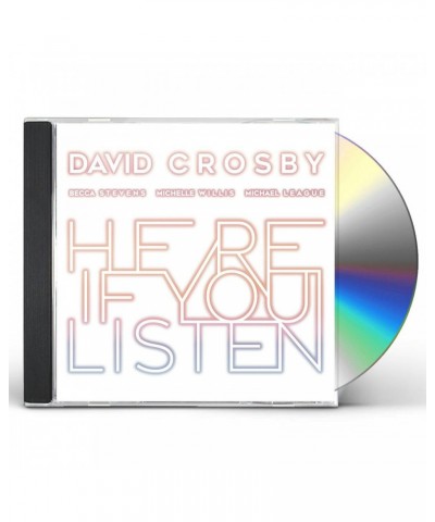 David Crosby HERE IF YOU LISTEN CD $6.97 CD