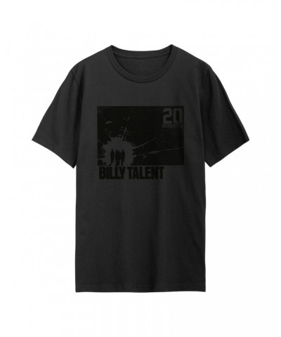 Billy Talent I 20th Anniversary Black-on-Black T-Shirt $10.40 Shirts