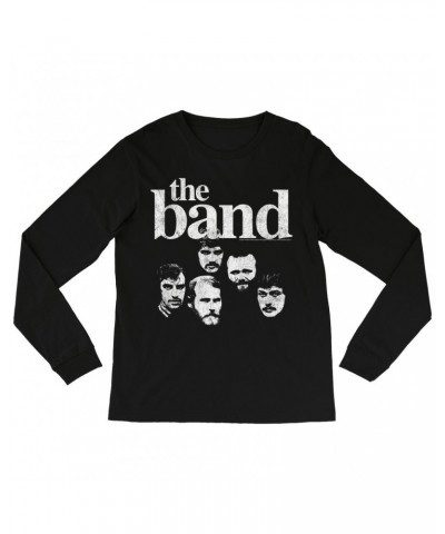 The Band Long Sleeve Shirt | Faces Of With Logo Distressed Shirt $10.48 Shirts