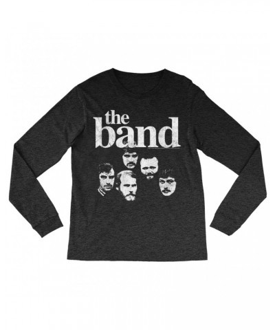 The Band Long Sleeve Shirt | Faces Of With Logo Distressed Shirt $10.48 Shirts